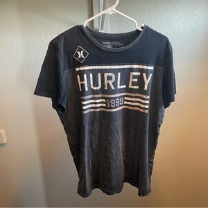 Hurley Black Short Sleeve Tee Casual Wear